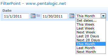 FilterPoint - Date Range Filtering